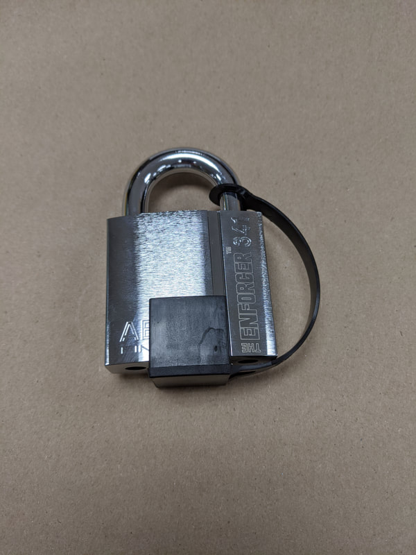 ABLOY Padlock with cover